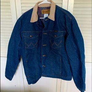 Wrangler Flannel Lined Western Jacket